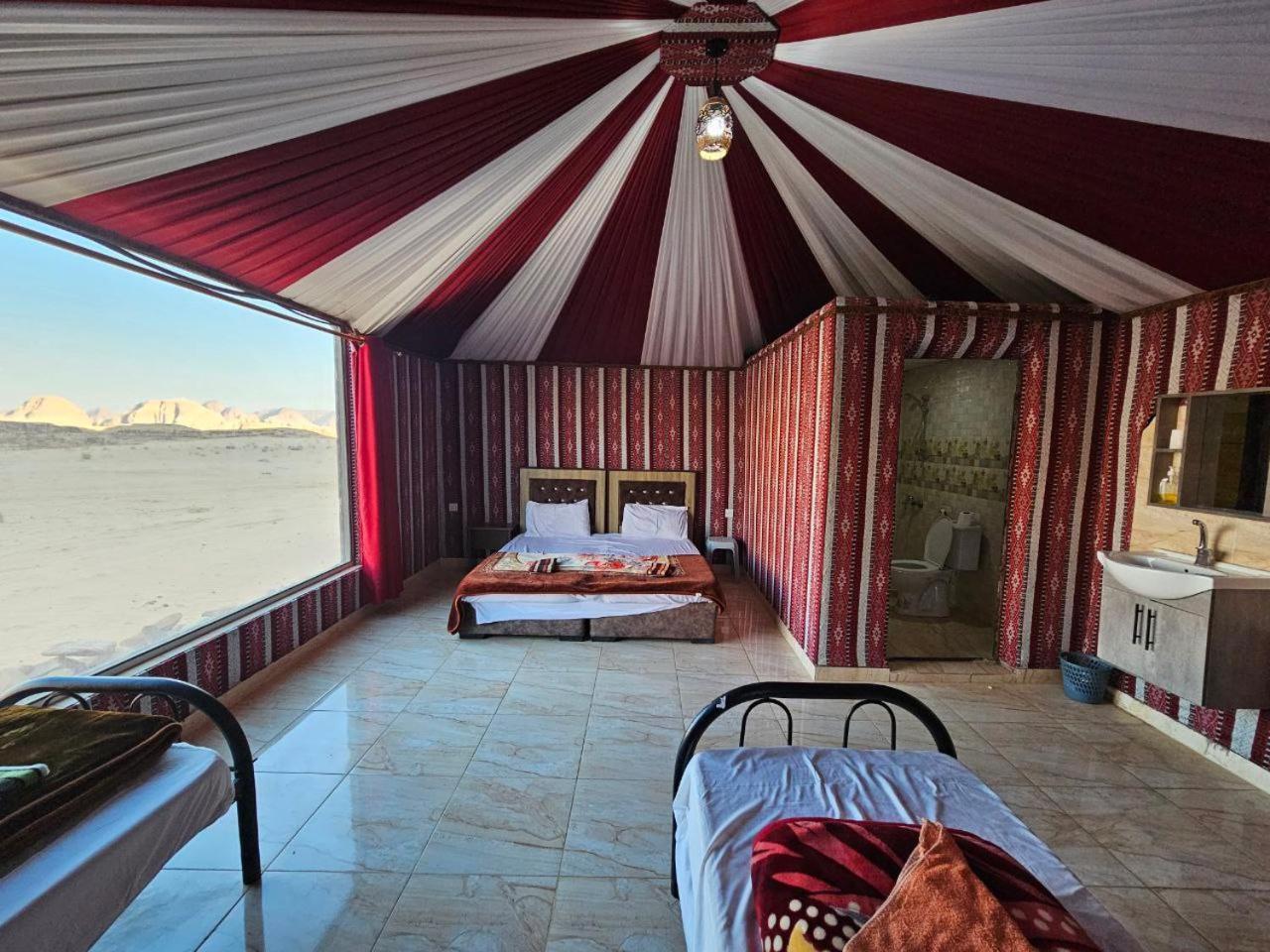 Beduin Star Trail Camp Bed & Breakfast Wadi Rum Luaran gambar